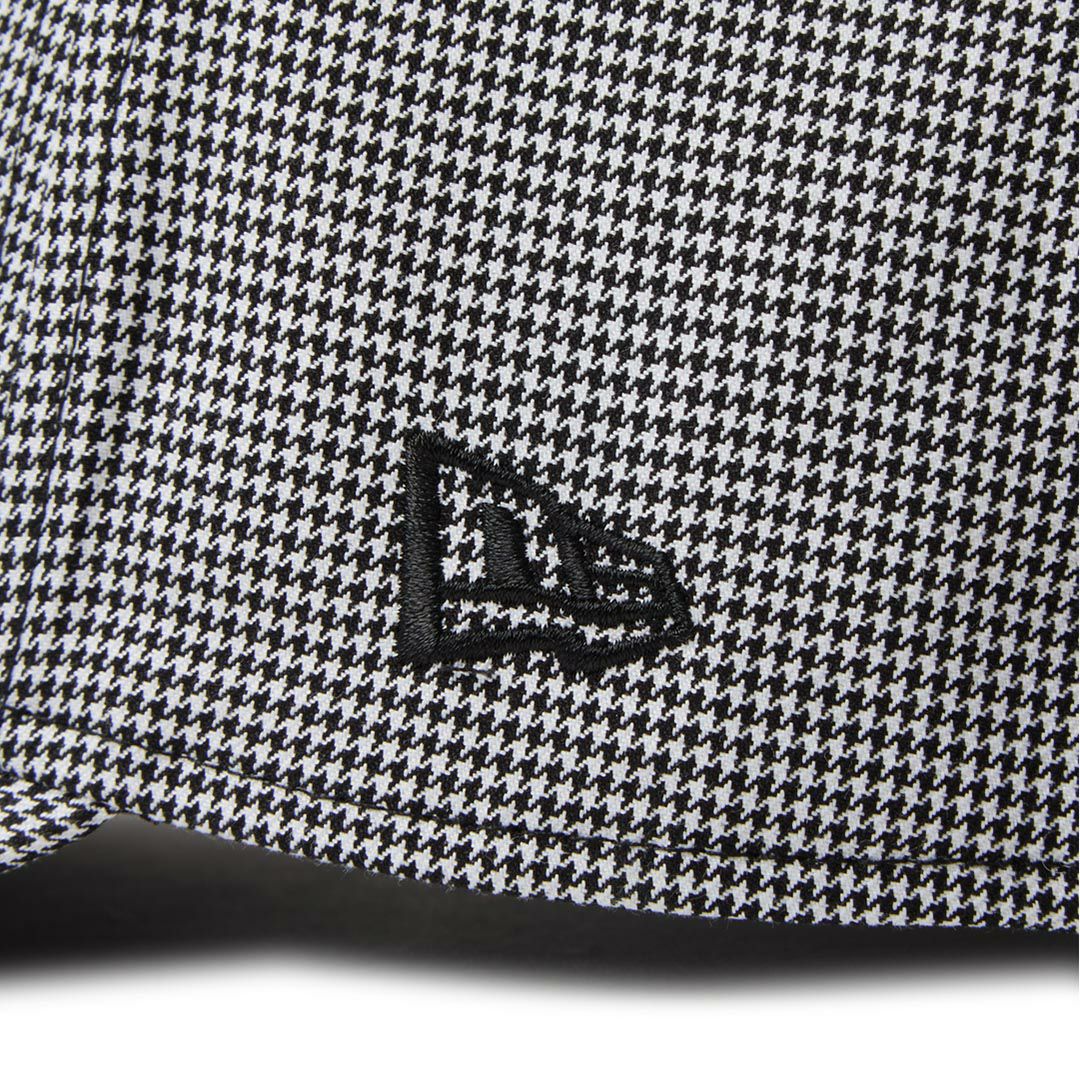 ニューエラ NEW ERA メンズ レディース ユニセックス [ゴルフ] 9FORTY A-Frame Houndstooth NEW ERA NEW YORK ブラック ERMZ53WZ 詳細6