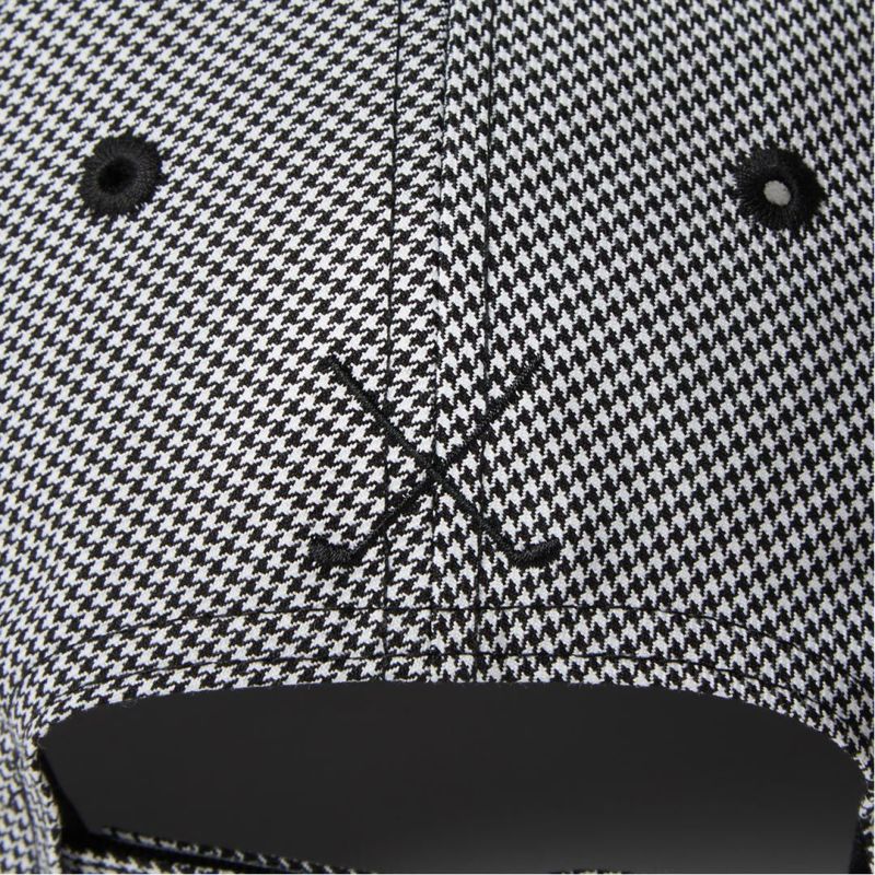 ニューエラ NEW ERA メンズ レディース ユニセックス [ゴルフ] 9FORTY A-Frame Houndstooth NEW ERA NEW YORK ブラック ERMZ53WZ 詳細7