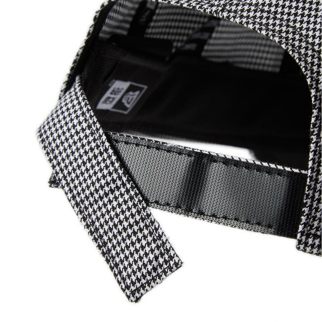 ニューエラ NEW ERA メンズ レディース ユニセックス [ゴルフ] 9FORTY A-Frame Houndstooth NEW ERA NEW YORK ブラック ERMZ53WZ 詳細8