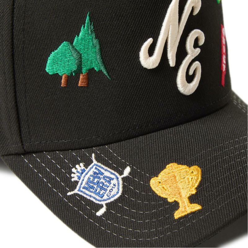 ニューエラ NEW ERA メンズ メンズ [ゴルフ] 9FORTY A-Frame Golf Allover ブラック ERMZ53X4 詳細3