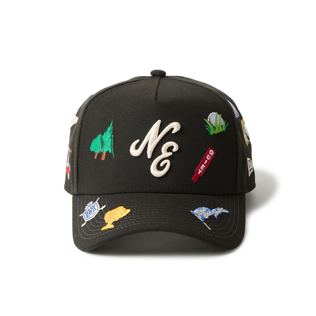ニューエラ NEW ERA メンズ メンズ [ゴルフ] 9FORTY A-Frame Golf Allover ブラック ERMZ53X4 詳細6