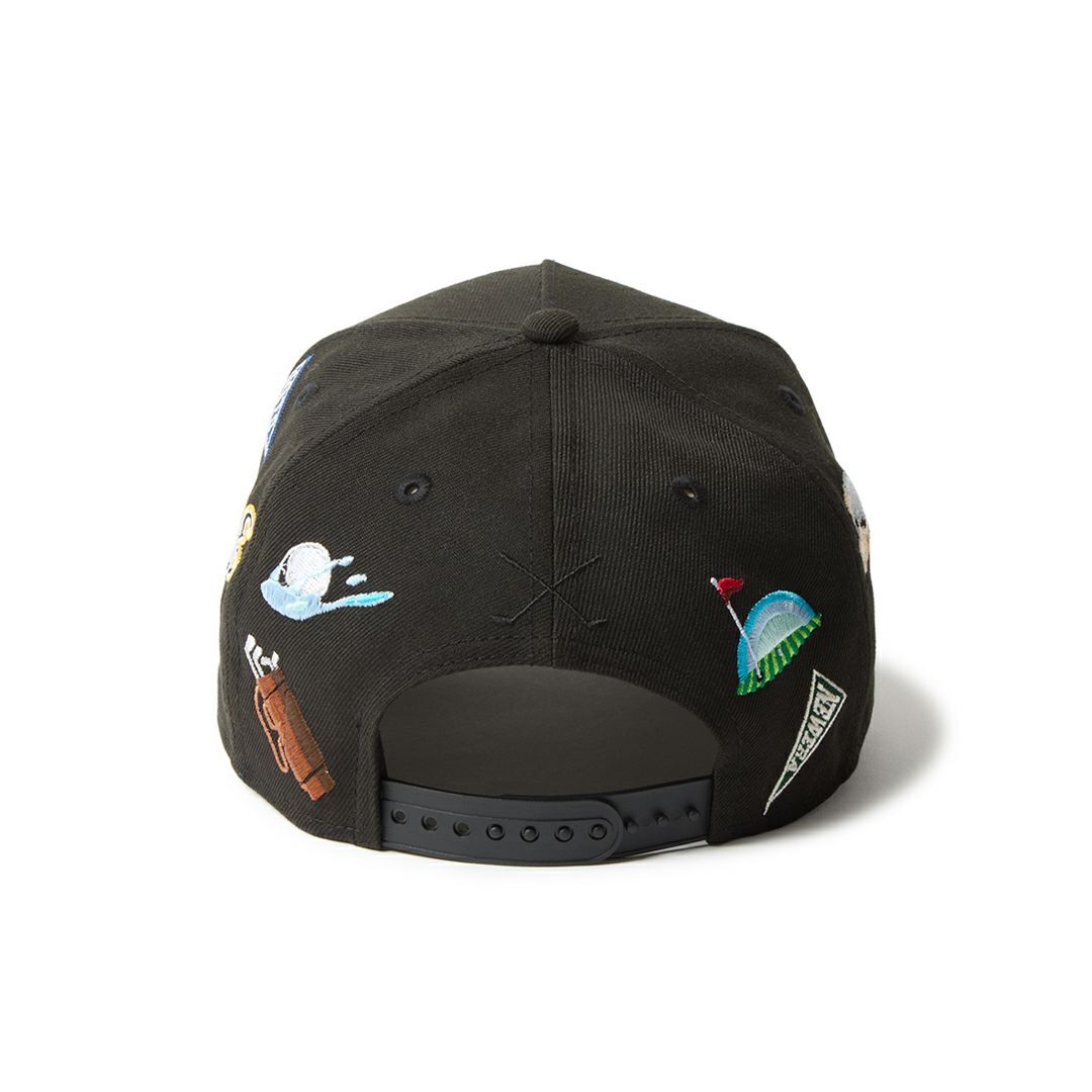 ニューエラ NEW ERA メンズ メンズ [ゴルフ] 9FORTY A-Frame Golf Allover ブラック ERMZ53X4 詳細8