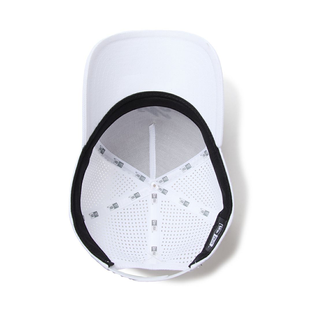 ニューエラ NEW ERA メンズ レディース ユニセックス [ゴルフ] 9FORTY A-Frame クラシックロゴ レーザーパフォーテッド ホワイト ERMZ53X9 詳細3