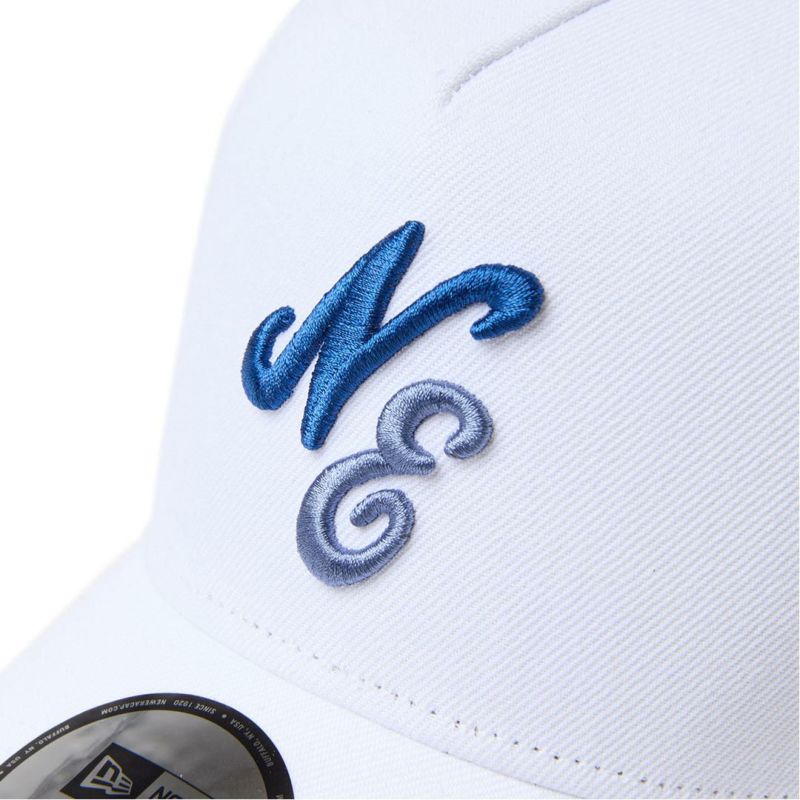 ニューエラ NEW ERA メンズ レディース ユニセックス [ゴルフ] 9FORTY A-Frame クラシックロゴ レーザーパフォーテッド ホワイト ERMZ53X9 詳細4