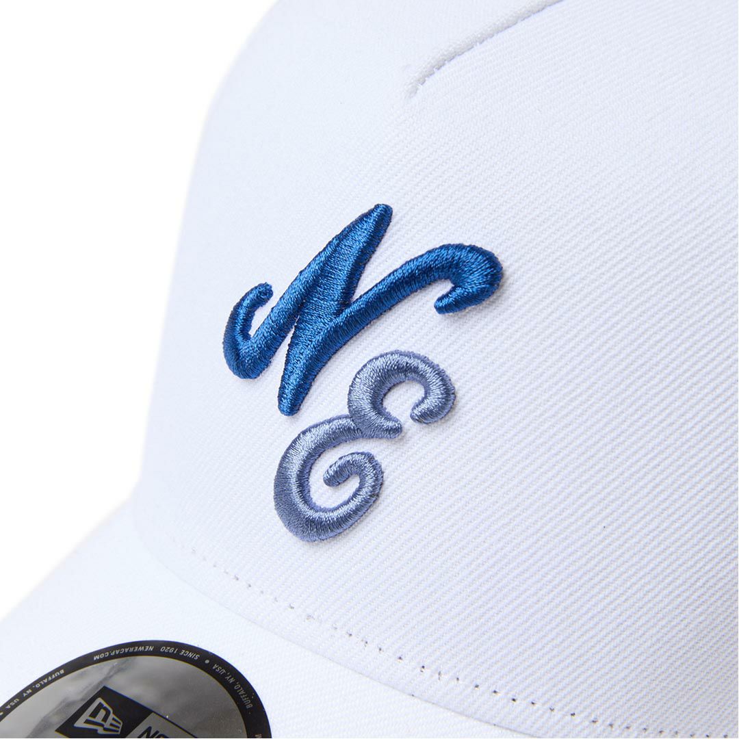 ニューエラ NEW ERA メンズ レディース ユニセックス [ゴルフ] 9FORTY A-Frame クラシックロゴ レーザーパフォーテッド ホワイト ERMZ53X9 詳細4