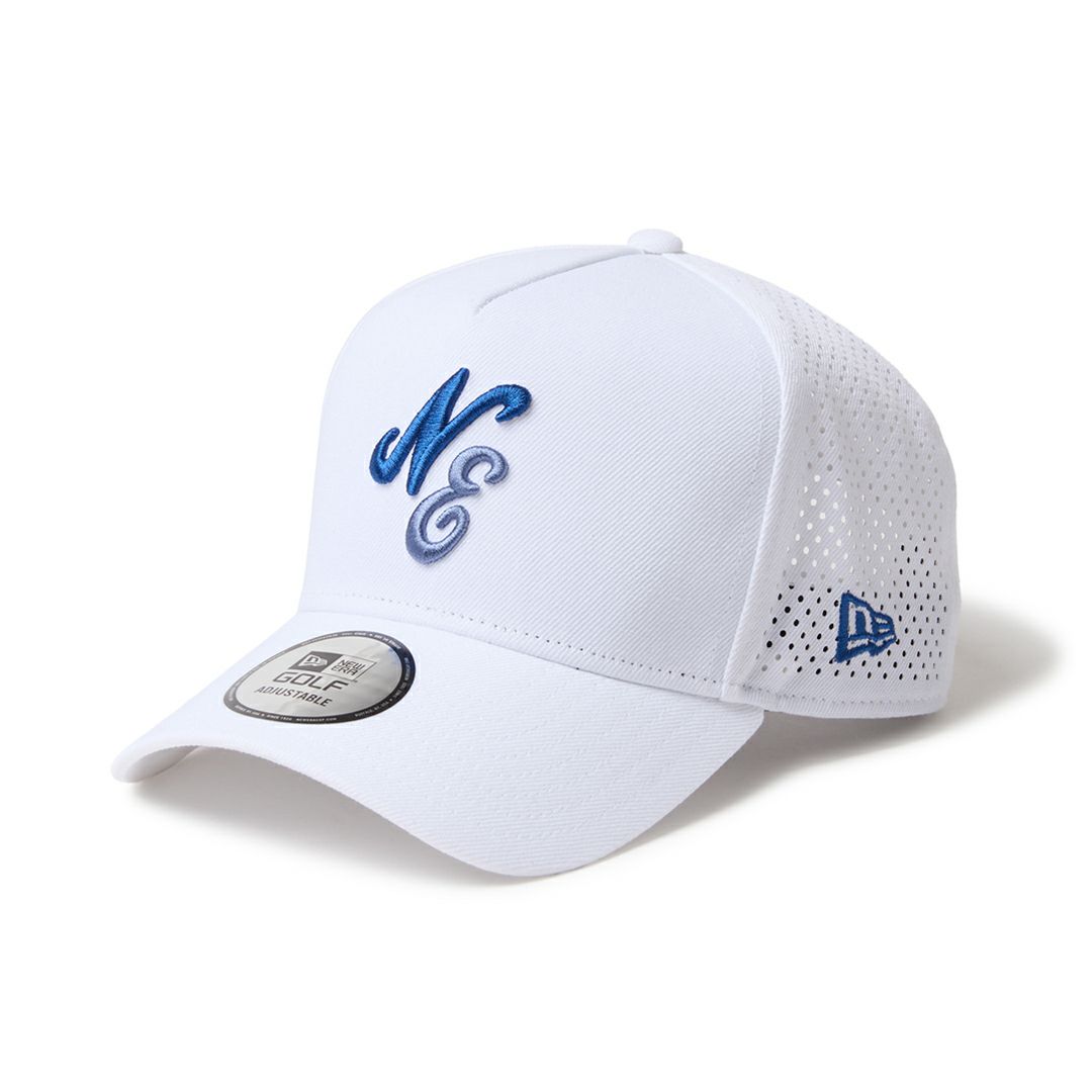 ニューエラ NEW ERA メンズ レディース ユニセックス [ゴルフ] 9FORTY A-Frame クラシックロゴ レーザーパフォーテッド ホワイト ERMZ53X9 詳細8