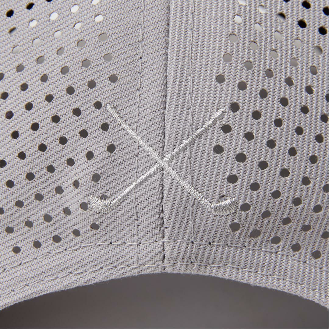 ニューエラ NEW ERA メンズ レディース ユニセックス [ゴルフ] 9FORTY A-Frame クラシックロゴ レーザーパフォーテッド グレー ERMZ53XB 詳細6