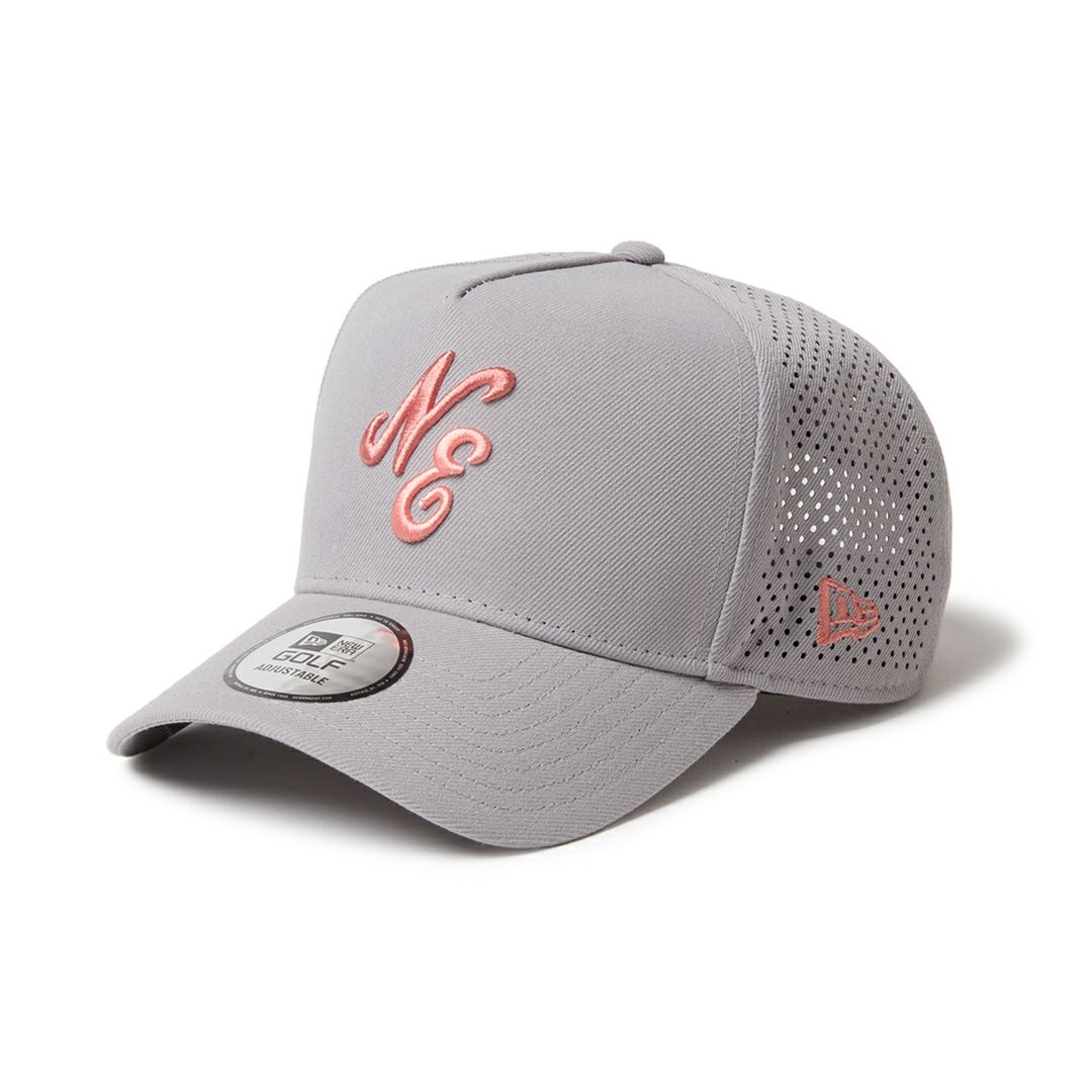 ニューエラ NEW ERA メンズ レディース ユニセックス [ゴルフ] 9FORTY A-Frame クラシックロゴ レーザーパフォーテッド グレー ERMZ53XB 詳細8