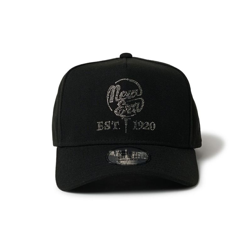 ニューエラ NEW ERA メンズ メンズ [ゴルフ] 9FORTY A-Frame Rhinestone ラインストーン ブラック ERMZ53XD 詳細1