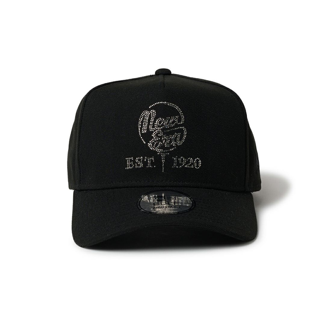 ニューエラ NEW ERA メンズ メンズ [ゴルフ] 9FORTY A-Frame Rhinestone ラインストーン ブラック ERMZ53XD 詳細1