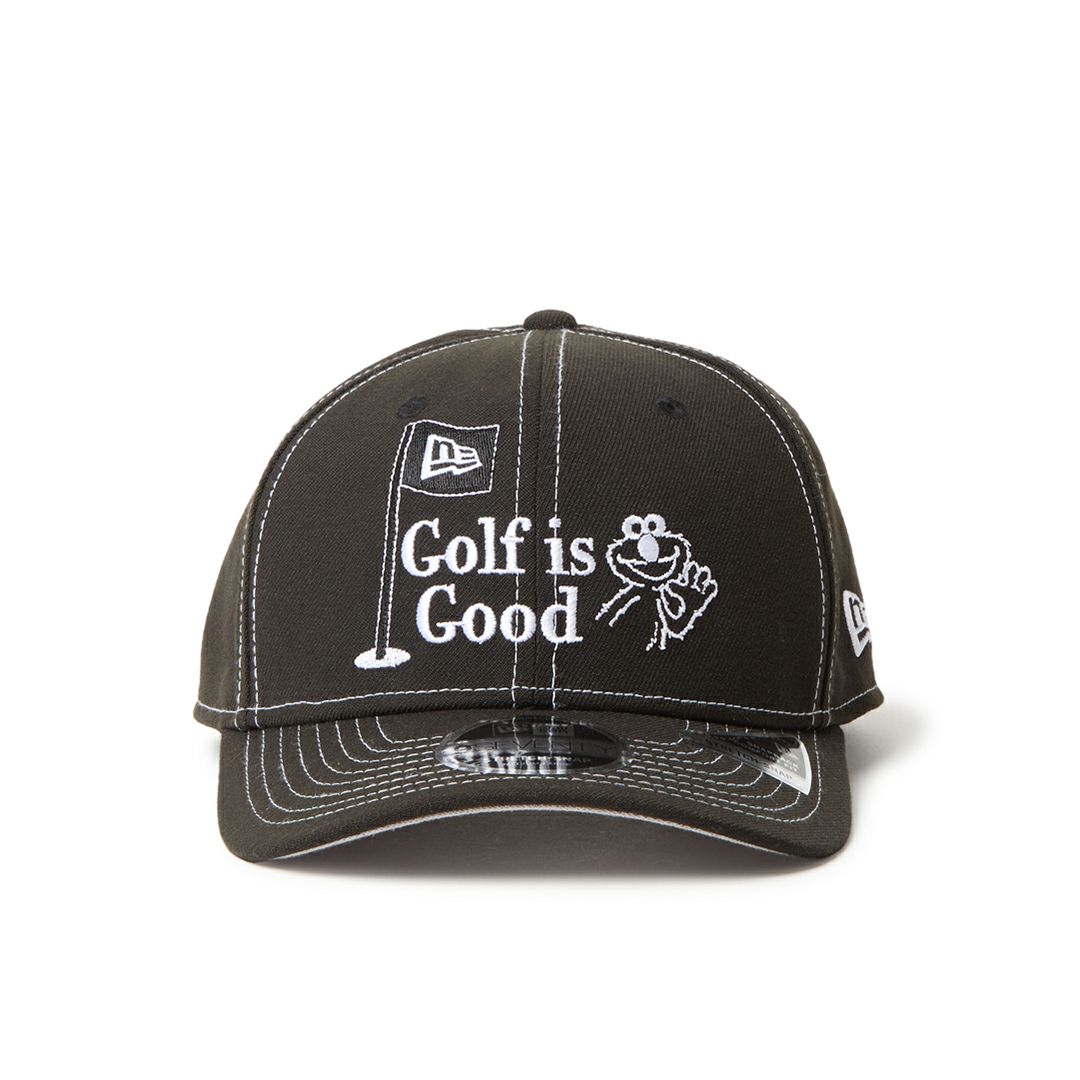 ニューエラ NEW ERA メンズ レディース ユニセックス [ゴルフ] 9SEVENTY ストレッチスナップ SESAME STREET セサミストリート Golf is Good ブラック ERMZ543B 詳細1