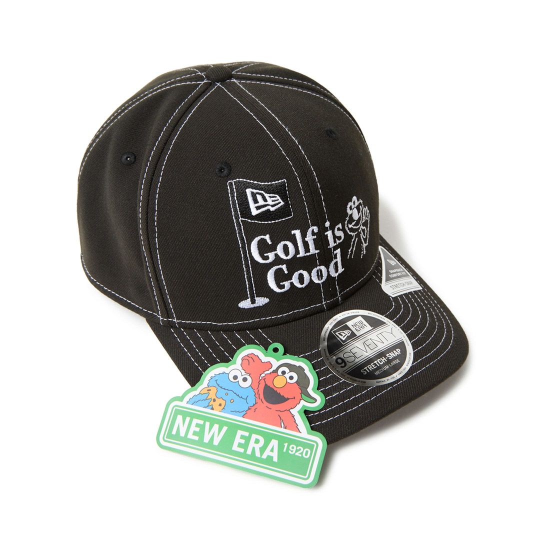 ニューエラ NEW ERA メンズ レディース ユニセックス [ゴルフ] 9SEVENTY ストレッチスナップ SESAME STREET セサミストリート Golf is Good ブラック ERMZ543B 詳細7