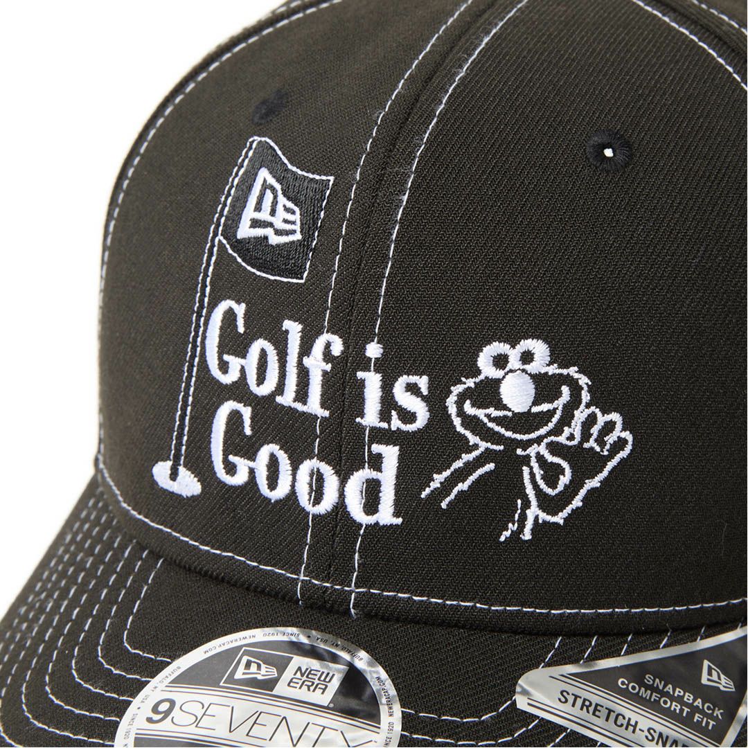 ニューエラ NEW ERA メンズ レディース ユニセックス [ゴルフ] 9SEVENTY ストレッチスナップ SESAME STREET セサミストリート Golf is Good ブラック ERMZ543B 詳細8