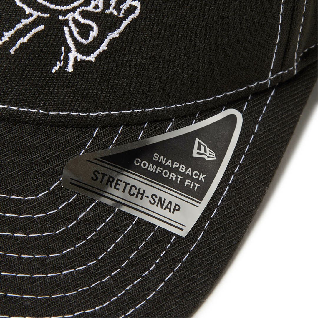 ニューエラ NEW ERA メンズ レディース ユニセックス [ゴルフ] 9SEVENTY ストレッチスナップ SESAME STREET セサミストリート Golf is Good ブラック ERMZ543B 詳細10