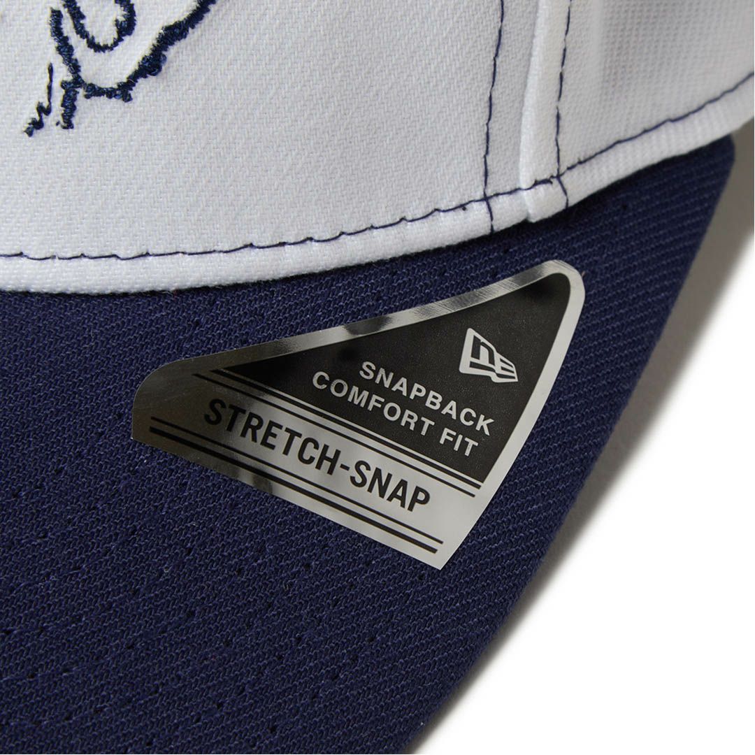 ニューエラ NEW ERA メンズ レディース ユニセックス [ゴルフ] 9FIFTY ストレッチスナップ SESAME STREET セサミストリート Golf is Good ホワイト ネイビーバイザー ERMZ543C 詳細10