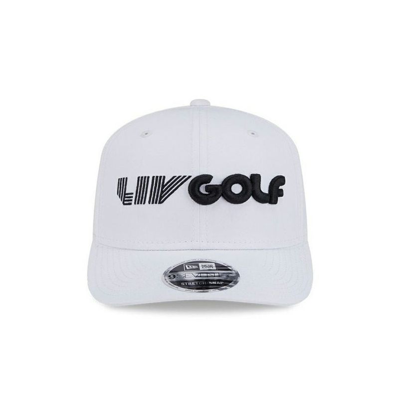 ニューエラ NEW ERA メンズ レディース ユニセックス 9SEVENTY ストレッチスナップ ホワイト LIV GOLF ERMZ5476 詳細2