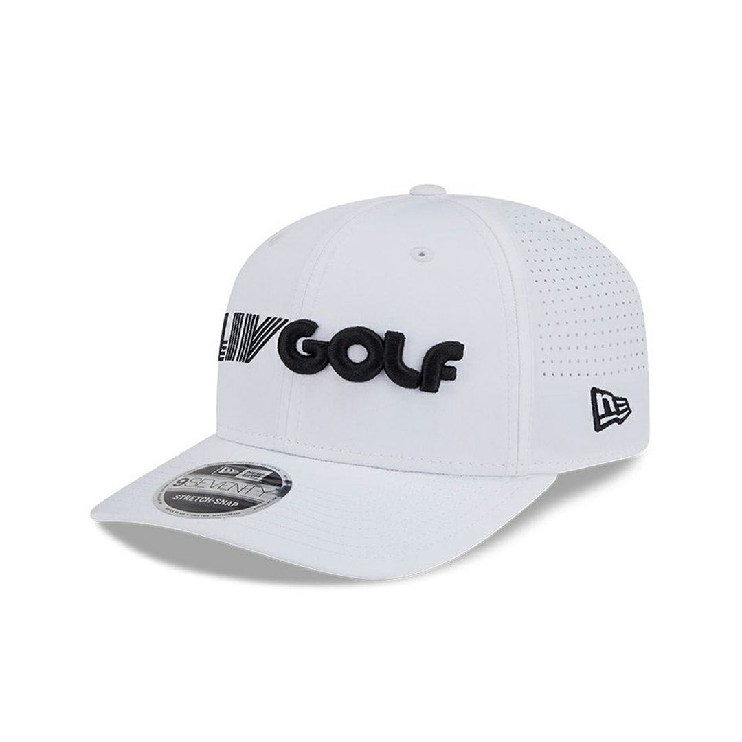 ニューエラ NEW ERA メンズ レディース ユニセックス 9SEVENTY ストレッチスナップ ホワイト LIV GOLF ERMZ5476 詳細6