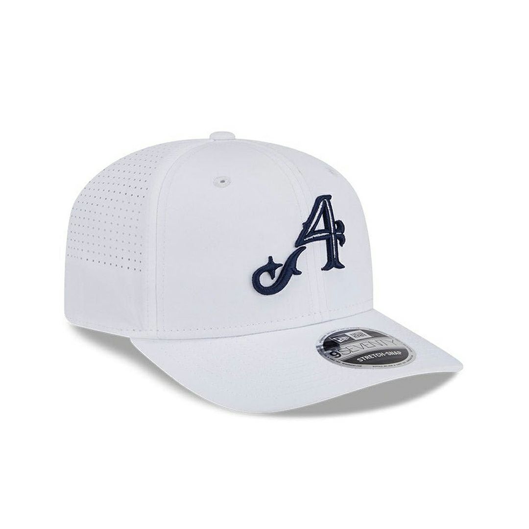 ニューエラ NEW ERA メンズ レディース ユニセックス 9SEVENTY ストレッチスナップ ホワイト LIV GOLF 4ACES ERMZ547B 詳細1