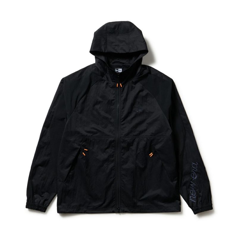 ニューエラ NEW ERA メンズ メンズ [ゴルフ] ウィンド フーディージャケット ブラック ERMA5FA 詳細1