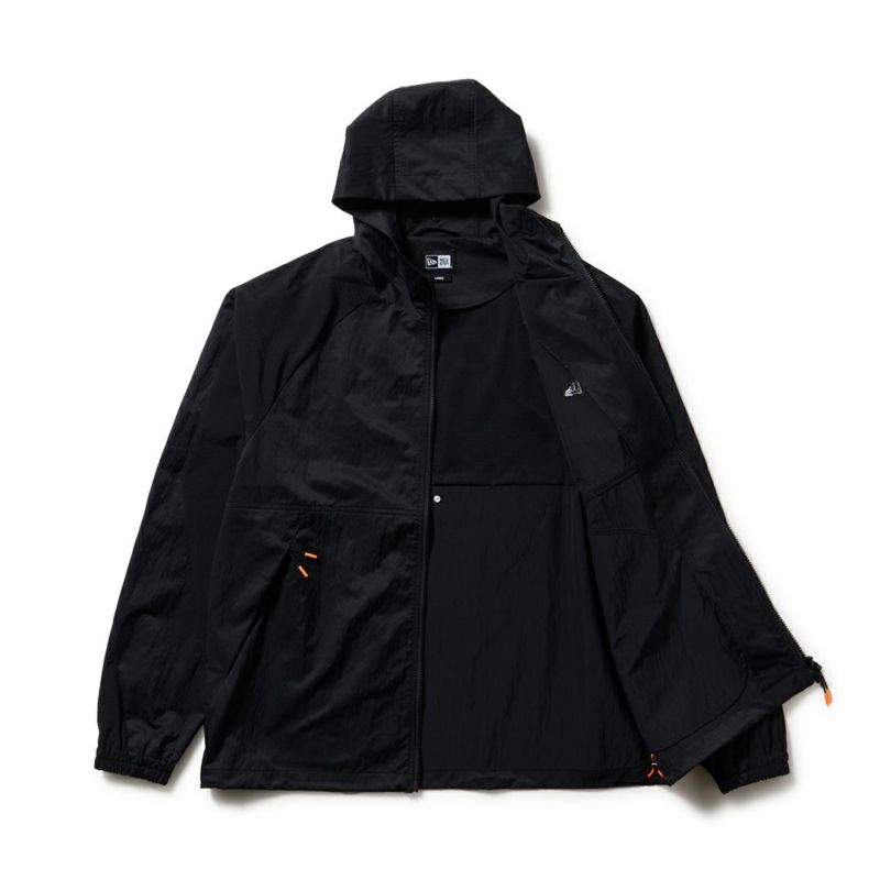 ニューエラ NEW ERA メンズ メンズ [ゴルフ] ウィンド フーディージャケット ブラック ERMA5FA 詳細2