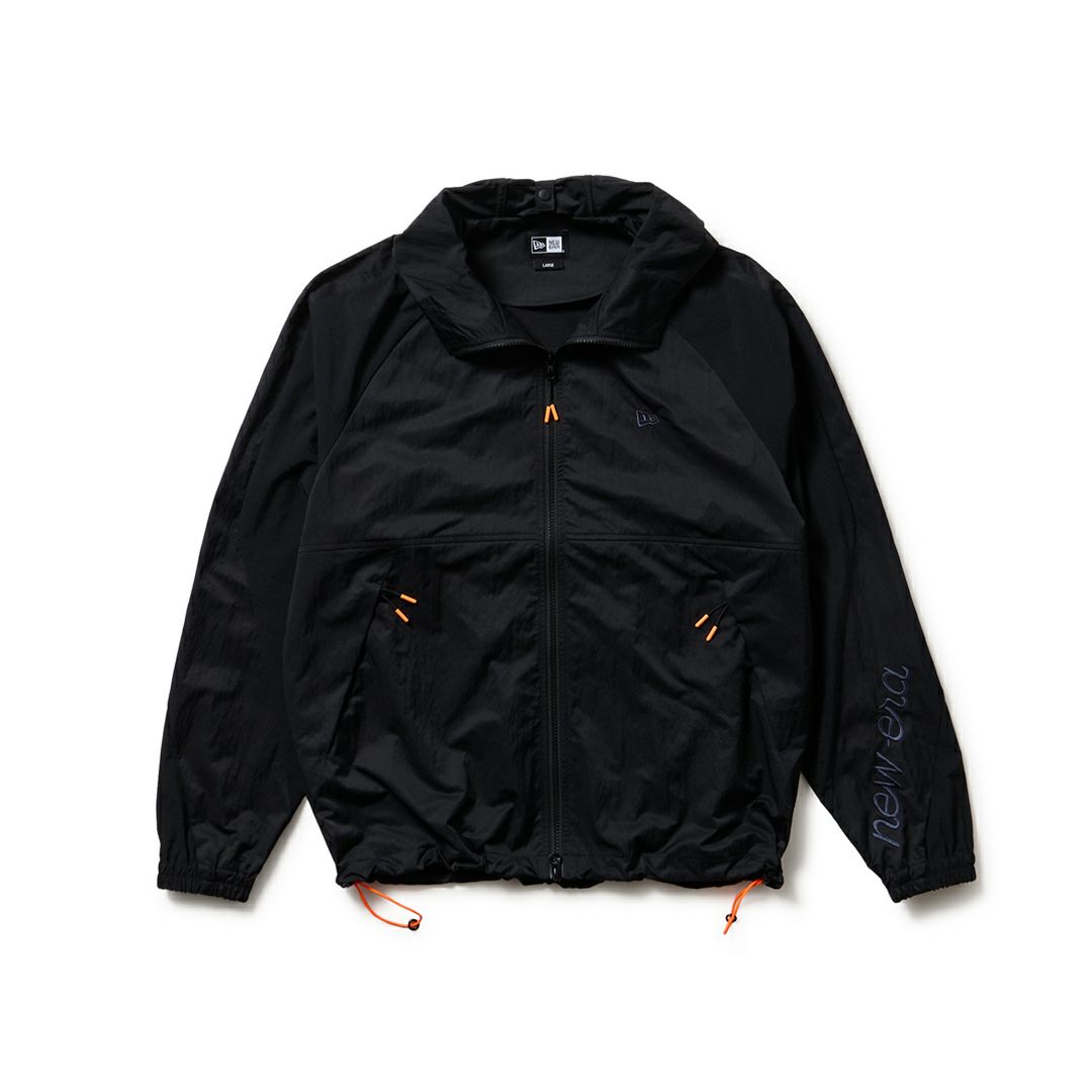 ニューエラ NEW ERA メンズ メンズ [ゴルフ] ウィンド フーディージャケット ブラック ERMA5FA 詳細3