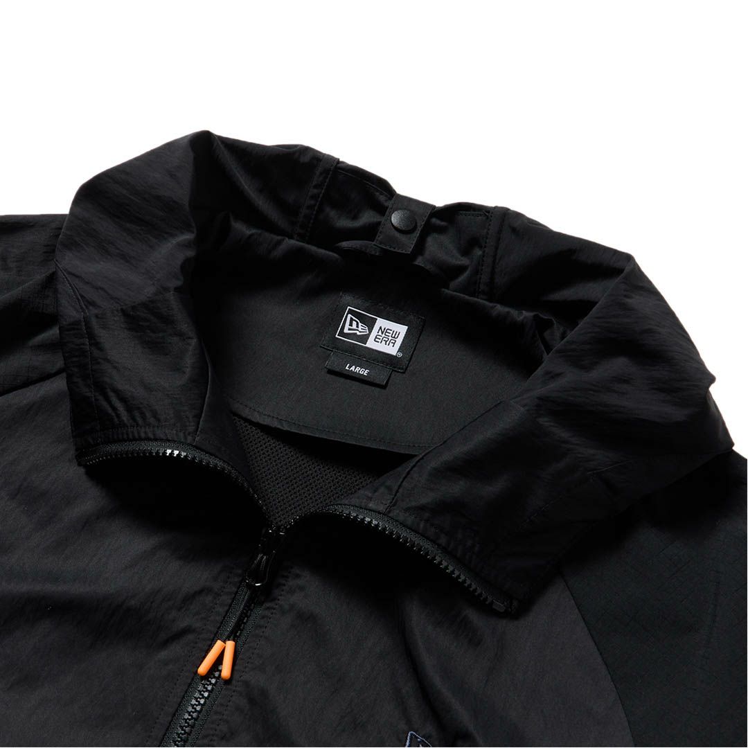 ニューエラ NEW ERA メンズ メンズ [ゴルフ] ウィンド フーディージャケット ブラック ERMA5FA 詳細5