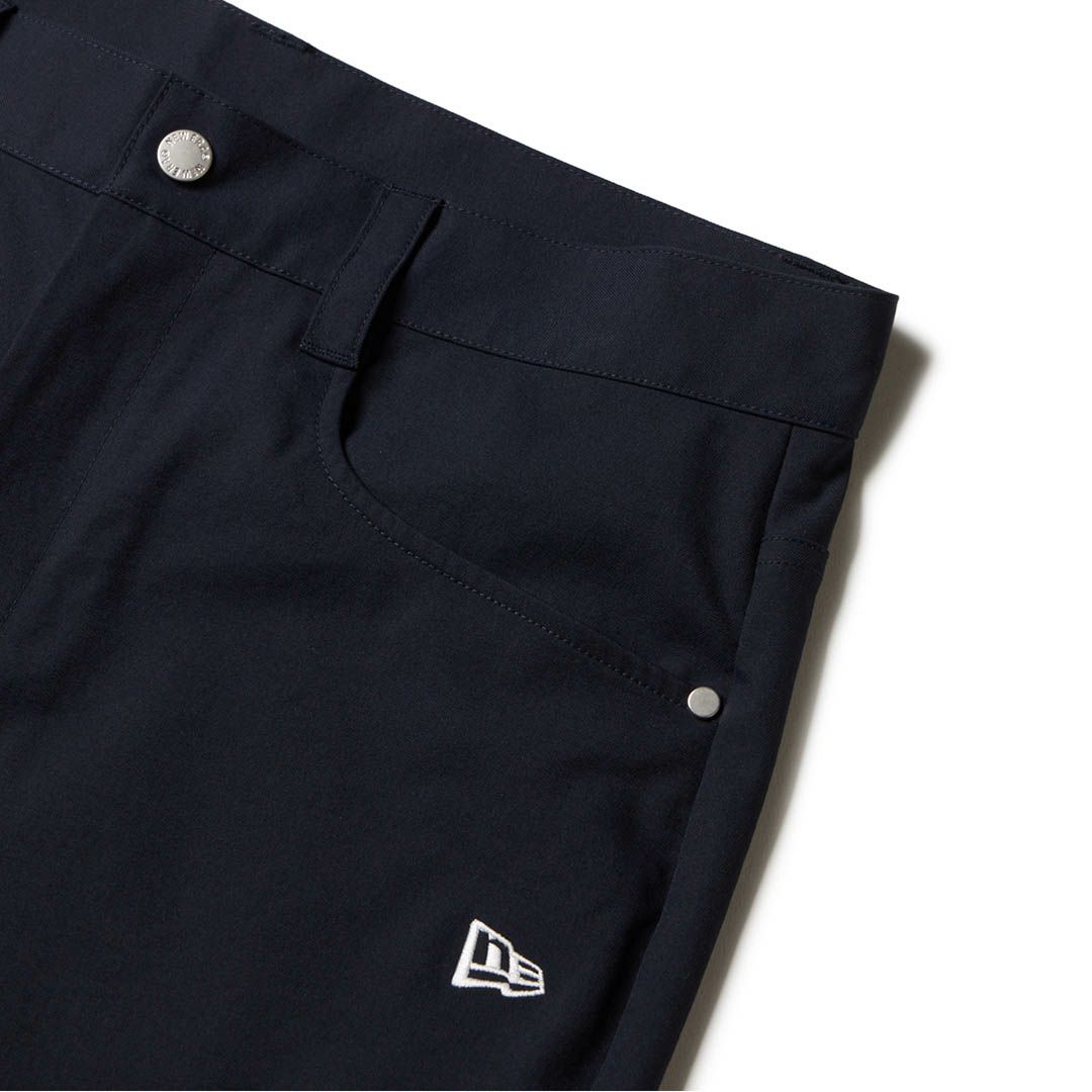 ニューエラ メンズ  テーパード ストレッチパンツ ネイビー