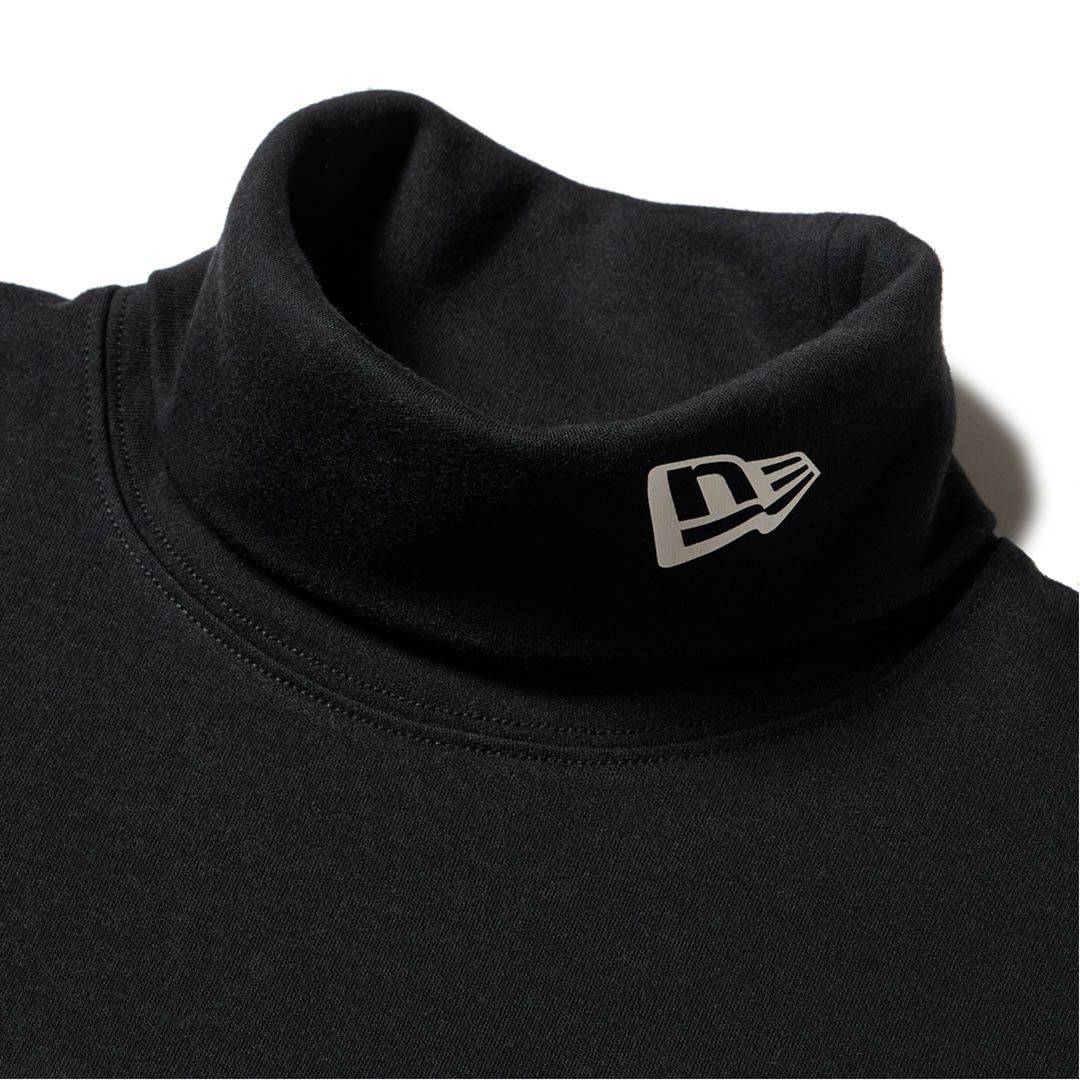 ニューエラ NEW ERA メンズ メンズ [ゴルフ] 長袖 タートルネック ウォーム Tシャツ ブラック ERMA5G3 詳細3