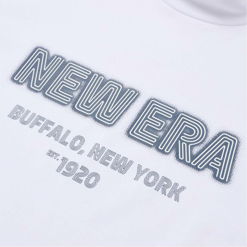 ニューエラ NEW ERA メンズ メンズ [ゴルフ]  長袖 ミッドネック パフォーマンス Tシャツ Neon Logo ホワイト ERMA5G9 詳細4