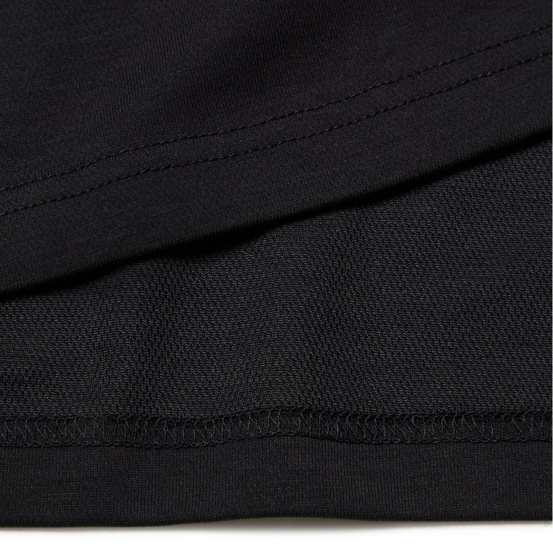 ニューエラ メンズ 長袖 ミッドネックTシャツ ブラック