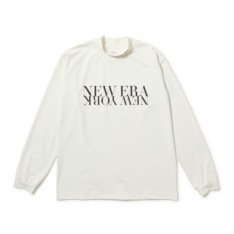 ニューエラ NEW ERA メンズ メンズ [ゴルフ]  長袖 ミッドネック ベアTシャツ NEW ERA NEW YORK ホワイト ERMA5GB 詳細1