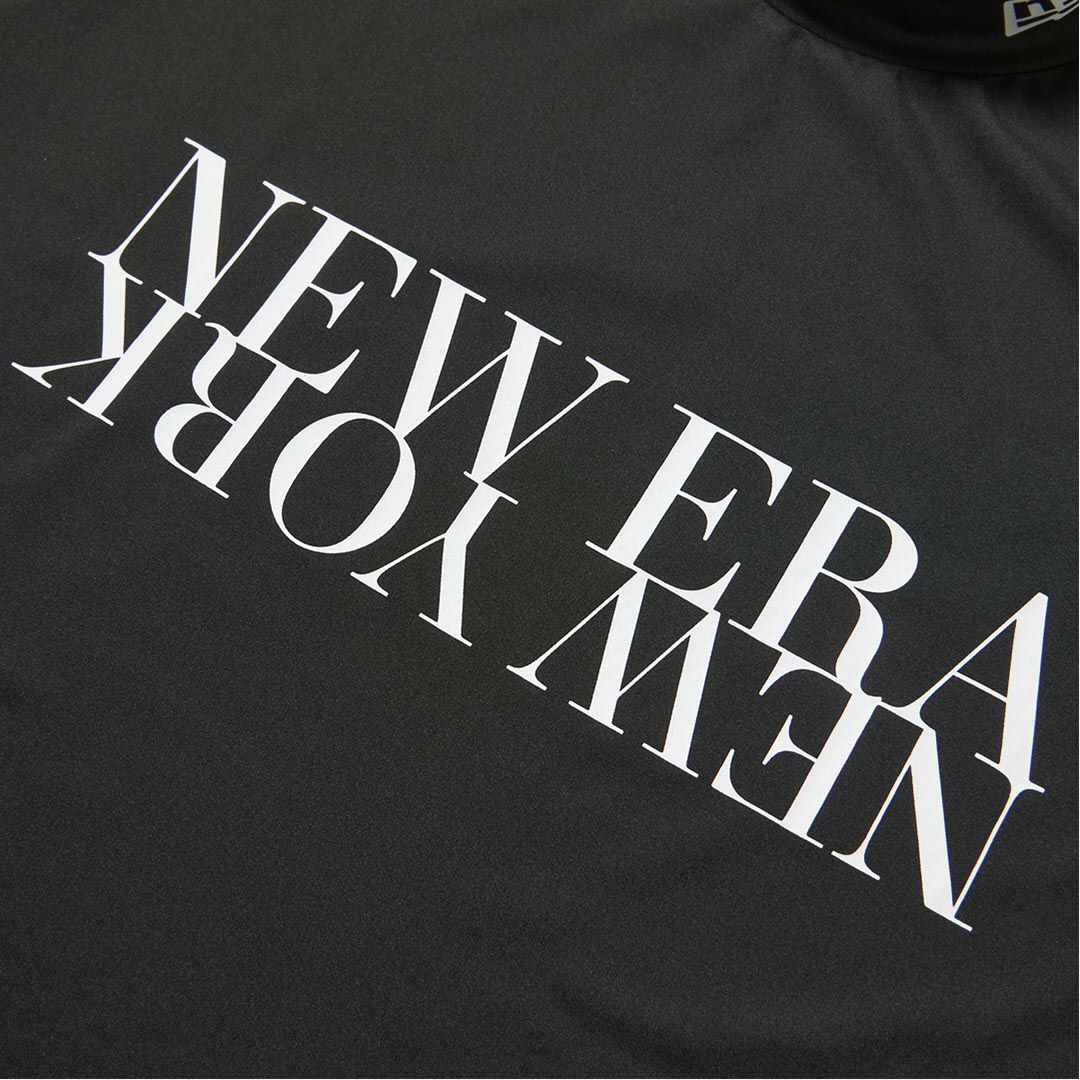 ニューエラ NEW ERA メンズ メンズ [ゴルフ]  長袖 ミッドネック ベアTシャツ NEW ERA NEW YORK ブラック ERMA5GC 詳細4