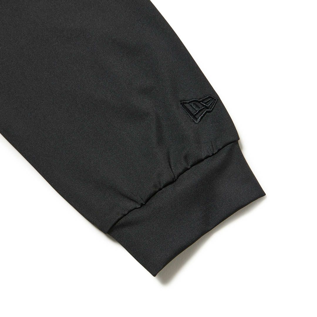 ニューエラ メンズ 長袖 ミッドネックTシャツ ブラック