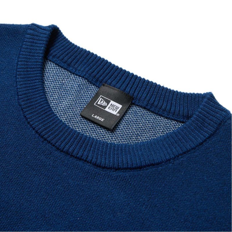 ニューエラ メンズ ニットセーター ネイビー
