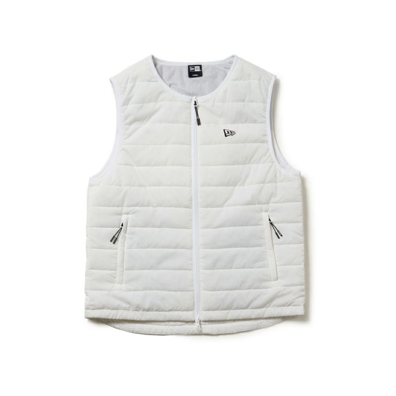 ニューエラ NEW ERA メンズ メンズ [ゴルフ] インサレーティッド ベスト ホワイト ERMA5GV 詳細1