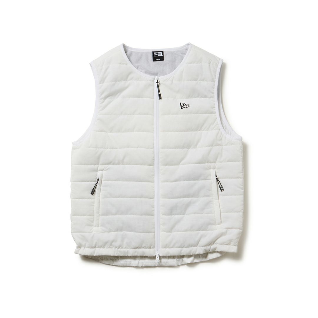 ニューエラ メンズ ベスト ホワイト