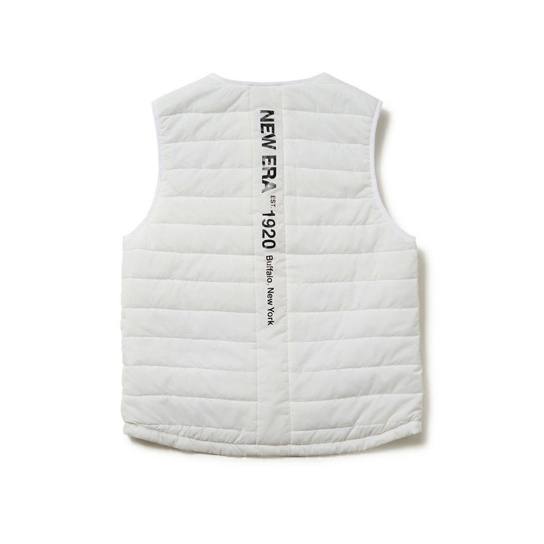 ニューエラ NEW ERA メンズ メンズ [ゴルフ] インサレーティッド ベスト ホワイト ERMA5GV 詳細4