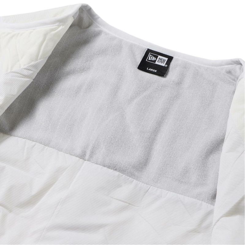 ニューエラ NEW ERA メンズ メンズ [ゴルフ] インサレーティッド ベスト ホワイト ERMA5GV 詳細5