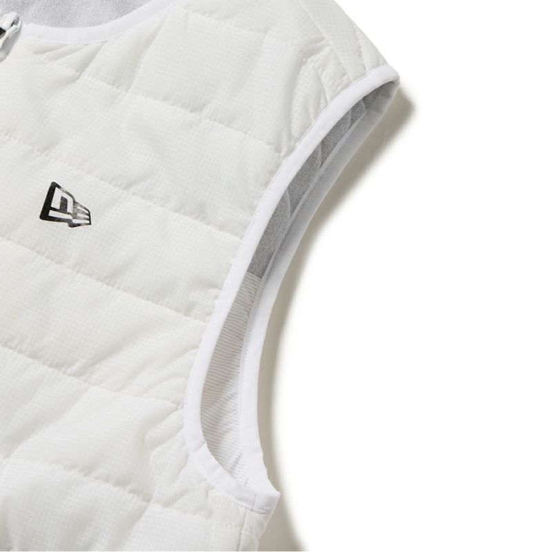 ニューエラ NEW ERA メンズ メンズ [ゴルフ] インサレーティッド ベスト ホワイト ERMA5GV 詳細7