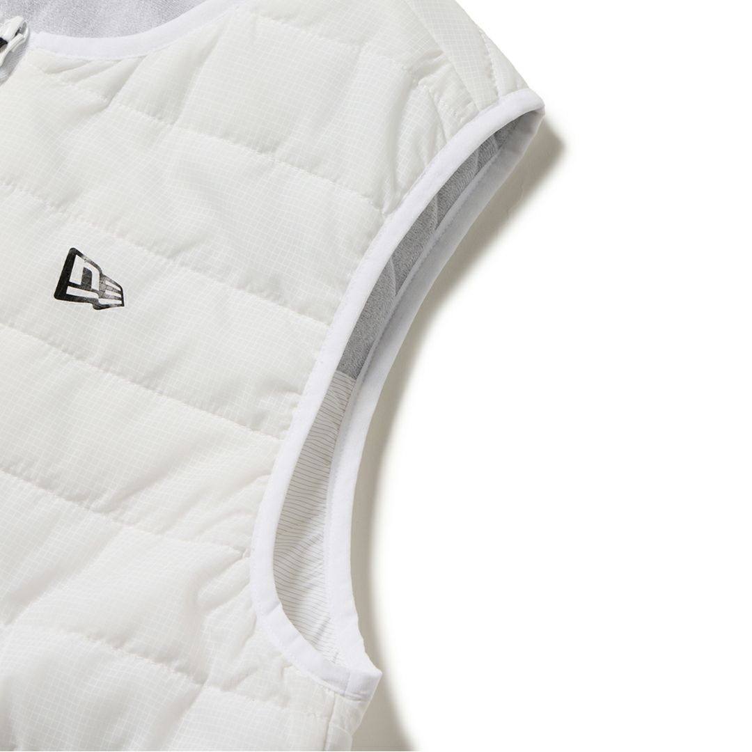 ニューエラ NEW ERA メンズ メンズ [ゴルフ] インサレーティッド ベスト ホワイト ERMA5GV 詳細7