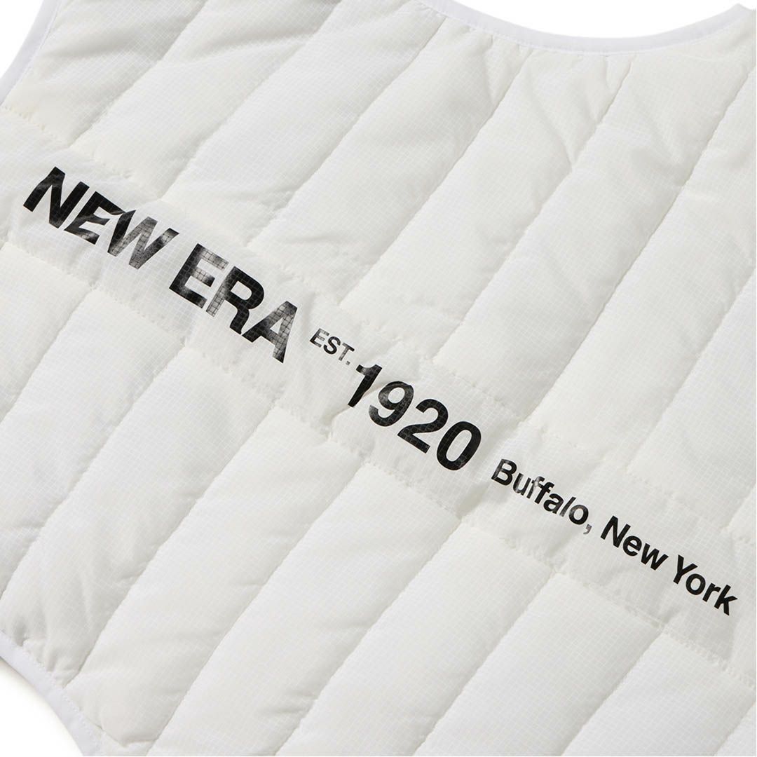 ニューエラ メンズ ベスト ホワイト