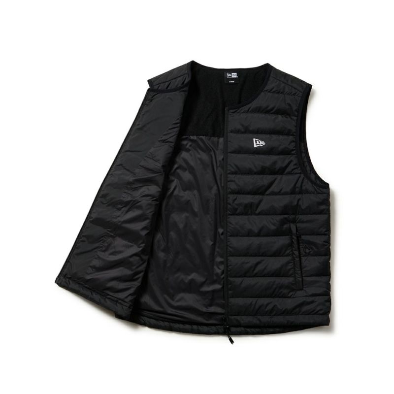 ニューエラ NEW ERA メンズ メンズ [ゴルフ] インサレーティッド ベスト ブラック ERMA5GW 詳細2