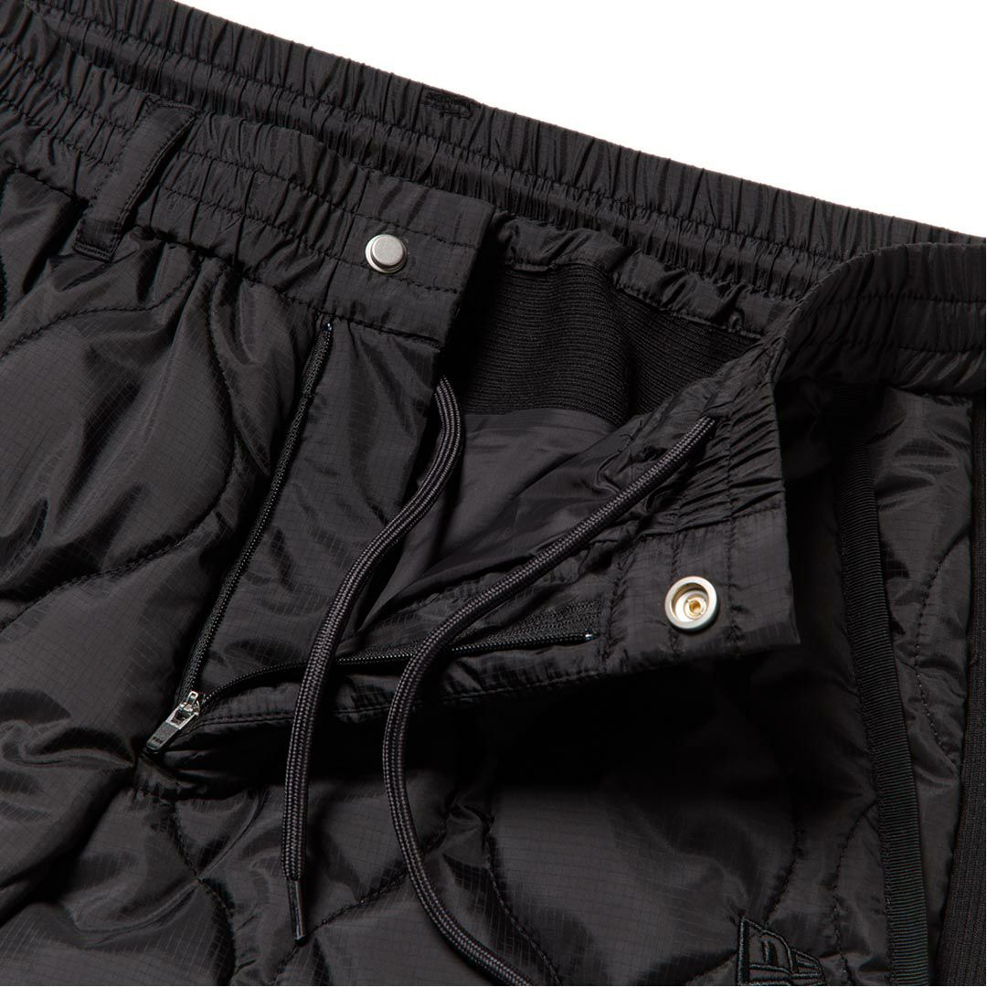 ニューエラ NEW ERA メンズ メンズ [ゴルフ]  インサレーティッド キルティング パンツ ブラック ERMA5GY 詳細4