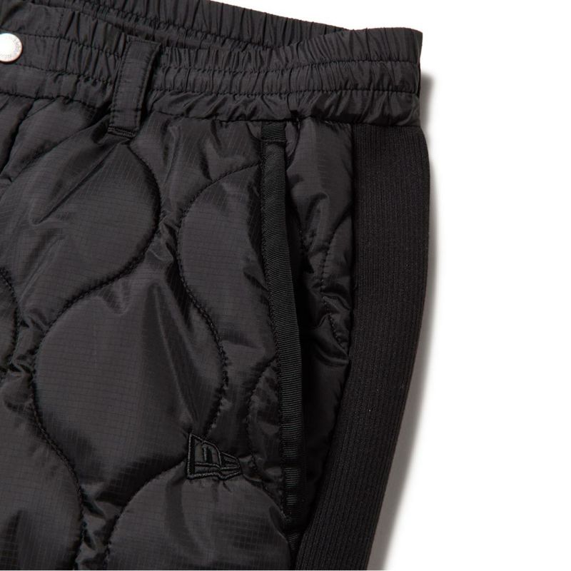 ニューエラ NEW ERA メンズ メンズ [ゴルフ]  インサレーティッド キルティング パンツ ブラック ERMA5GY 詳細5