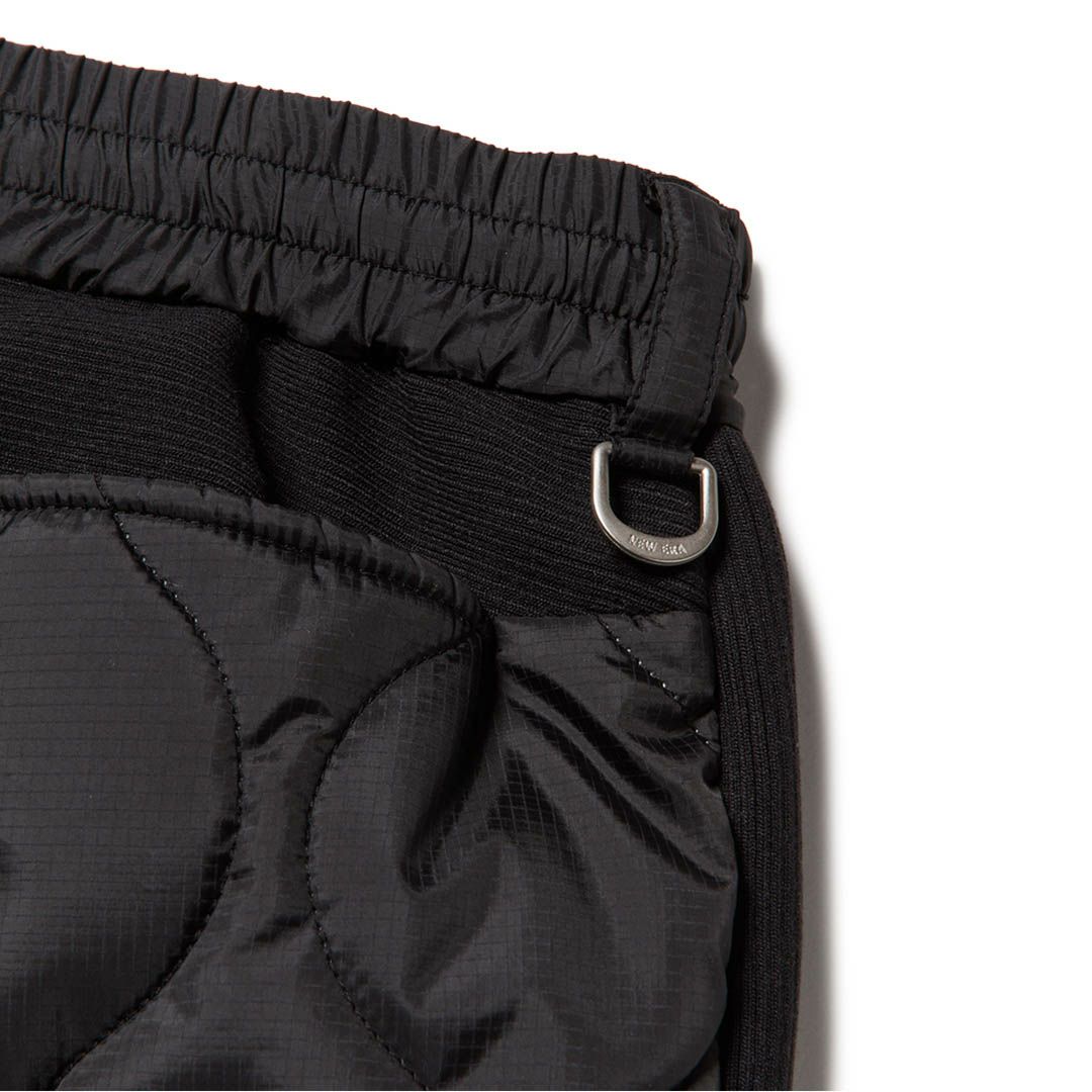 ニューエラ メンズ キルティングパンツ ブラック