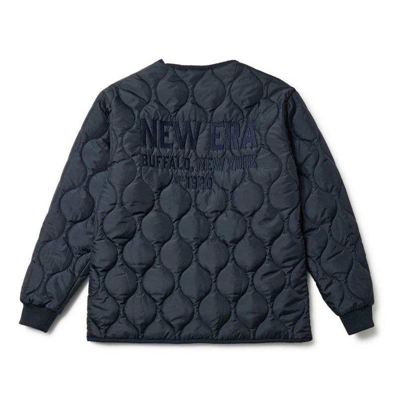 ニューエラ NEW ERA メンズ メンズ [ゴルフ]  インサレーティッド キルティング ジャケット ネイビー ERMA5GZ 詳細3