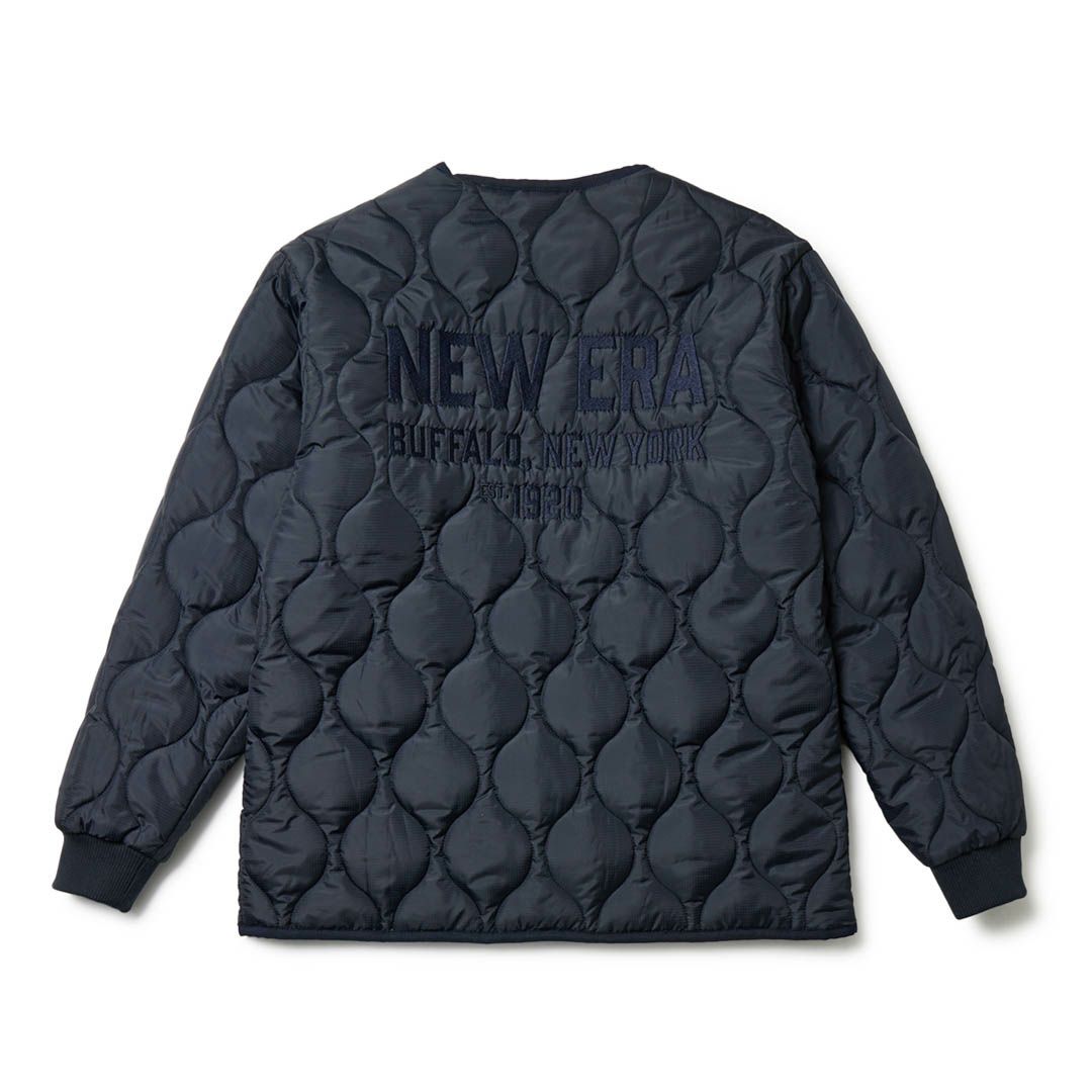 ニューエラ NEW ERA メンズ メンズ [ゴルフ]  インサレーティッド キルティング ジャケット ネイビー ERMA5GZ 詳細3