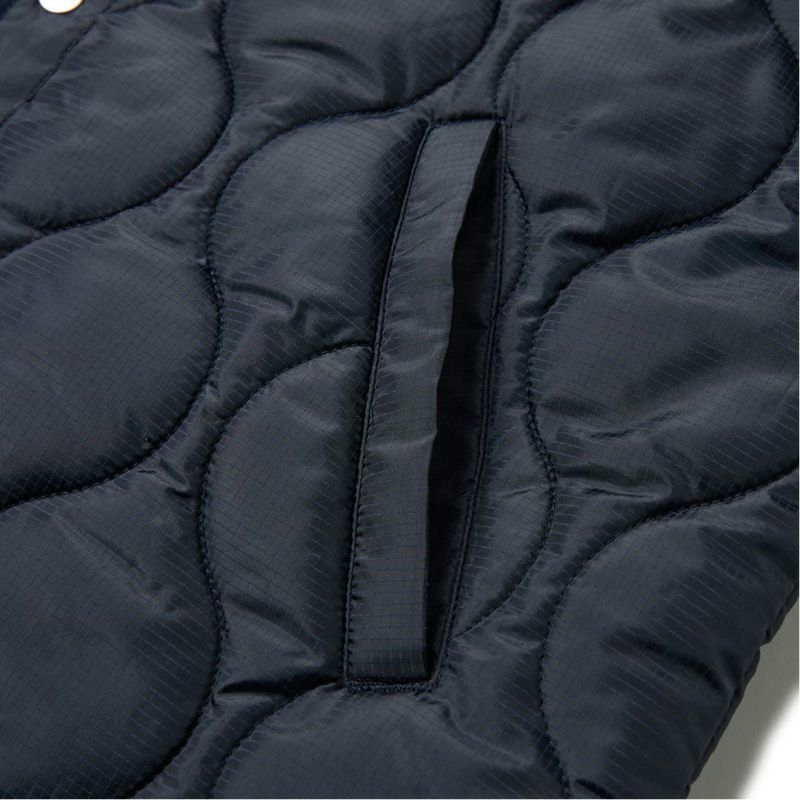 ニューエラ NEW ERA メンズ メンズ [ゴルフ]  インサレーティッド キルティング ジャケット ネイビー ERMA5GZ 詳細5