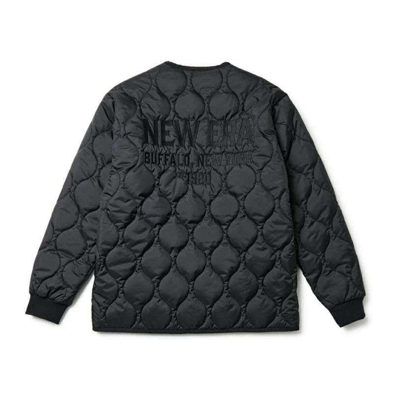 ニューエラ NEW ERA メンズ メンズ [ゴルフ]  インサレーティッド キルティング ジャケット ブラック ERMA5H2 詳細3