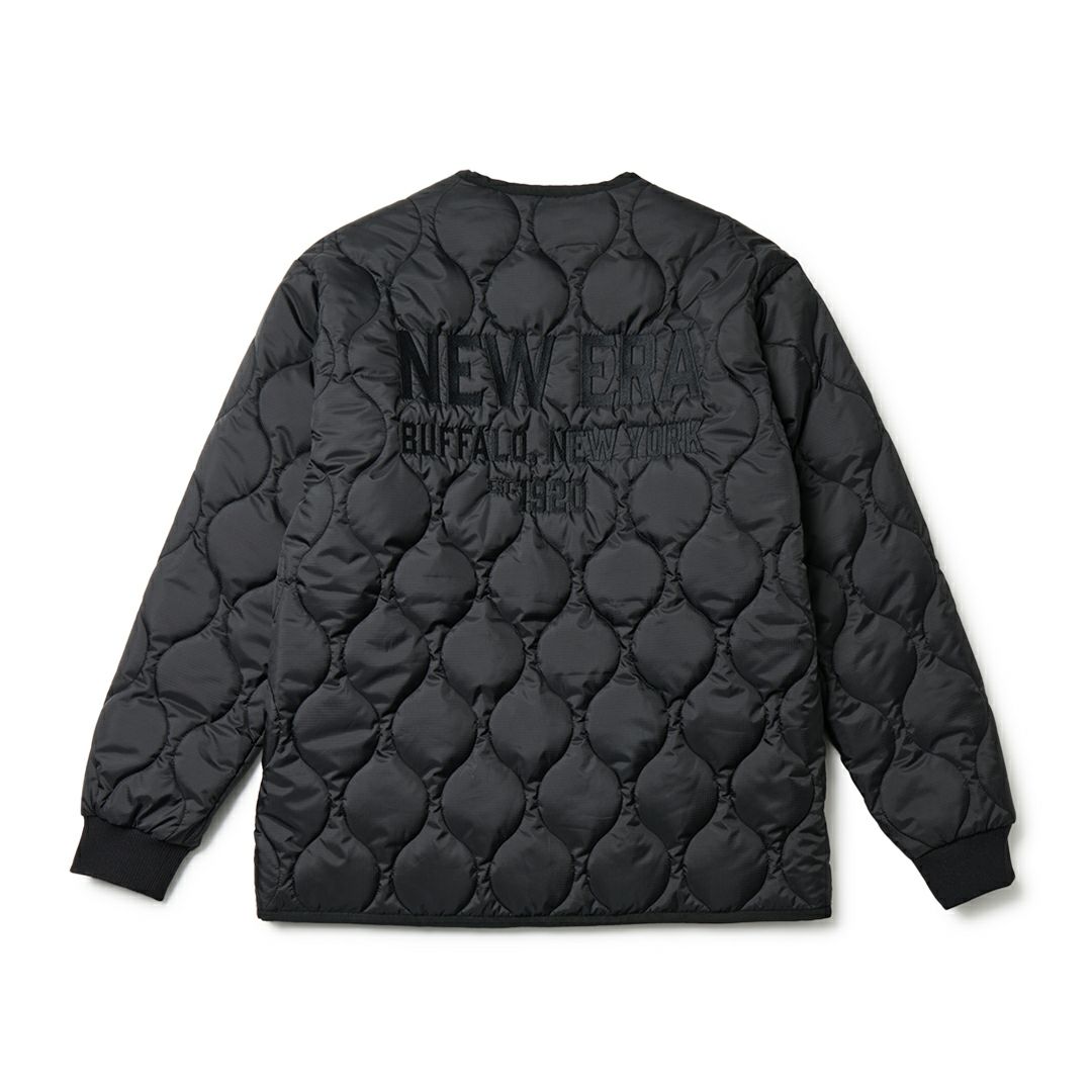 ニューエラ NEW ERA メンズ メンズ [ゴルフ]  インサレーティッド キルティング ジャケット ブラック ERMA5H2 詳細3